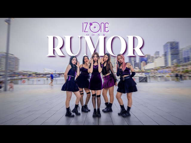 [KPOP IN PUBLIC][ONE TAKE] IZ*ONE (아이즈원) "Rumor" (PD48) Dance Cover by CRIMSON 🥀 | Australia