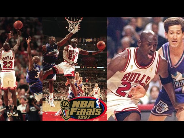 1997 NBA Finals Game 2 | Chicago Bulls Vs Utah Jazz