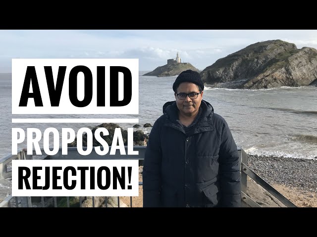 Why do research proposals get rejected?