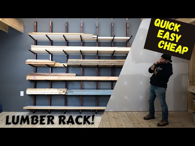 How to make a Lumber Rack!