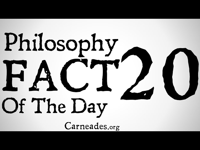 Philosophy Fact of the Day 20 #Shorts