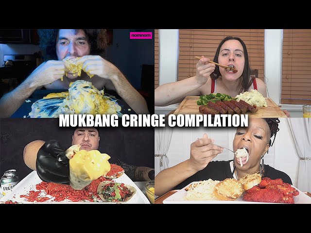 mukbang CRINGE compilation