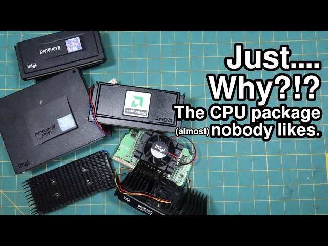 Why did slot CPUs exist?