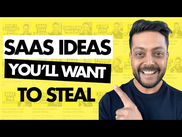 SaaS Ideas You'll Want to Steal for 2023