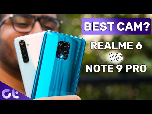 Redmi Note 9 Pro vs Realme 6 Camera Comparison | Best Budget Camera? | Guiding Tech