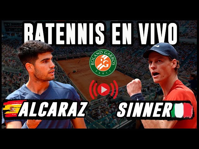 🛑 Alcaraz vs Sinner - Roland Garros 2024 Semifinales - Reacción en vivo
