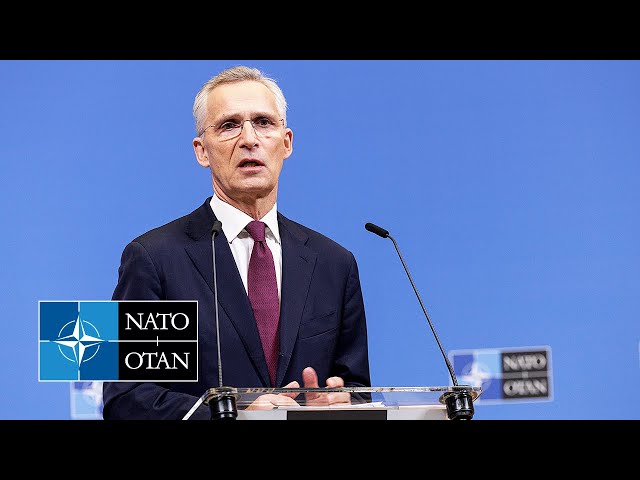 NATO Secretary General, Press Conference at Foreign Ministers Meeting, 04 APR 2024