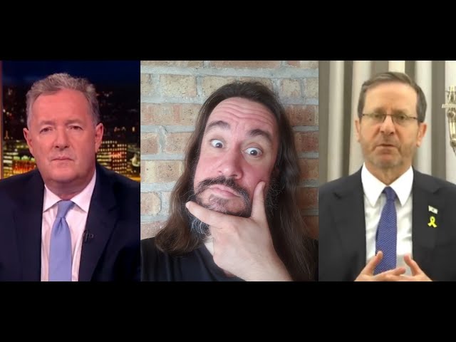 Piers Morgan Confronting Israeli President Isaac Herzog For Silencing Independent Journalists