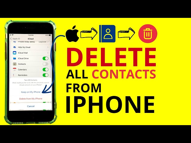 How to Delete All Contacts on iPhone - Permanently Delete Multiple iPhone Contacts