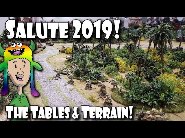 The Tables & Terrain of Salute 2019 Wargames Show