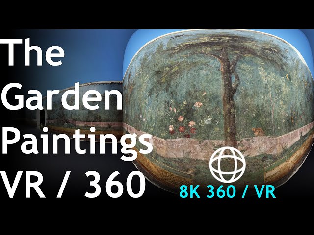 The Garden Paintings - Villa of Livia at Prima Porta, 360 VR Tour (preview)