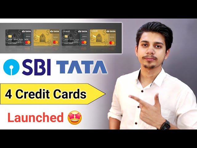 SBI Tata 4 Credit Cards Launched | Croma Sbi Credit Card | Sbi Croma Credit Card Apply | Croma Card