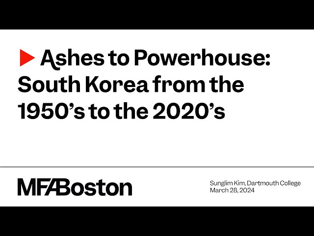 Ashes to Powerhouse: South Korea from the 1950s to the 2020s