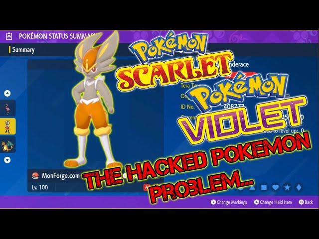 Pokemon Scarlet & Violet Hacked Pokemon Are Out Of Control...