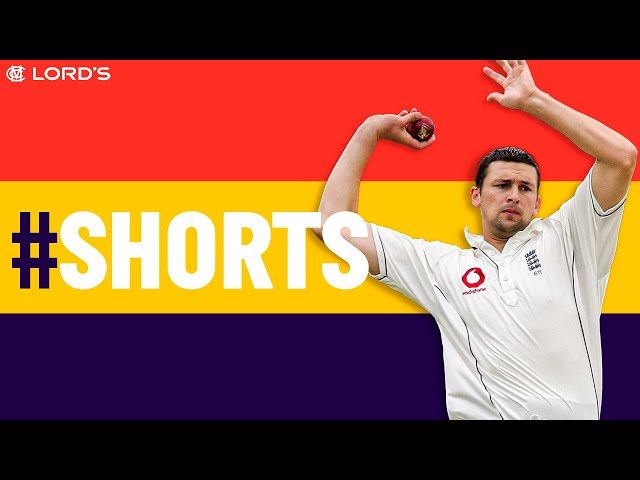 Harmison Draws Blood From the Australian Captain! | Ashes | #shorts