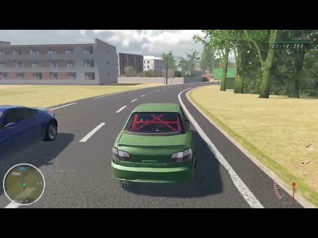 CAR TUNE: Project - Gameplay 4 - Blitz Gamma driving