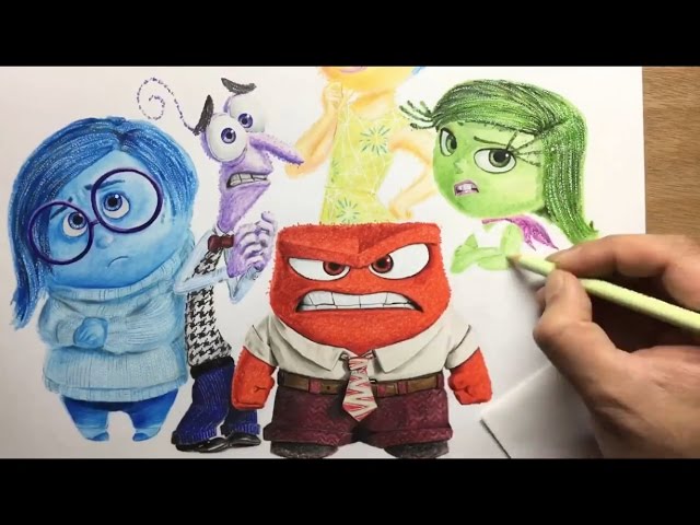 Drawing: Inside Out - Timelapse | Artology