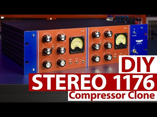 Stereo 1176 DIY Audio Compressor Kit (english)
