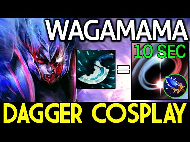 Wagamama [Vengeful Spirit] ULT + Aghanim = Dagger Cosplay 7.13 Dota 2