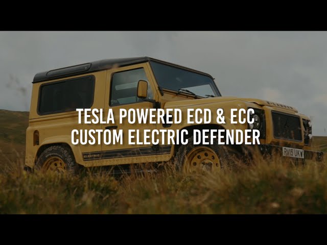 Tesla Powered E.C.D. Custom Electric Defender | E.C.D. Automotive Design