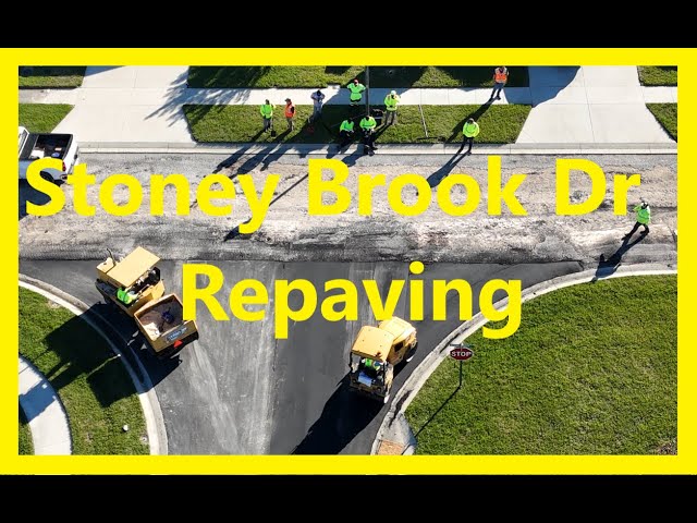 Stoney Brook Drive Repaving