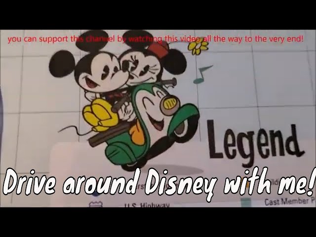 Driving at Walt Disney World - How to Navigate Disney Property Part 1/7