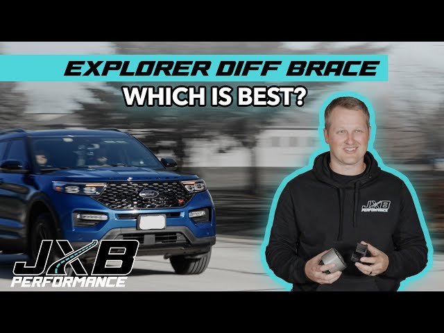 Our NEW Differential Bushing Inserts VS. Steeda and AWR Braces for the 2020+ Ford Explorer