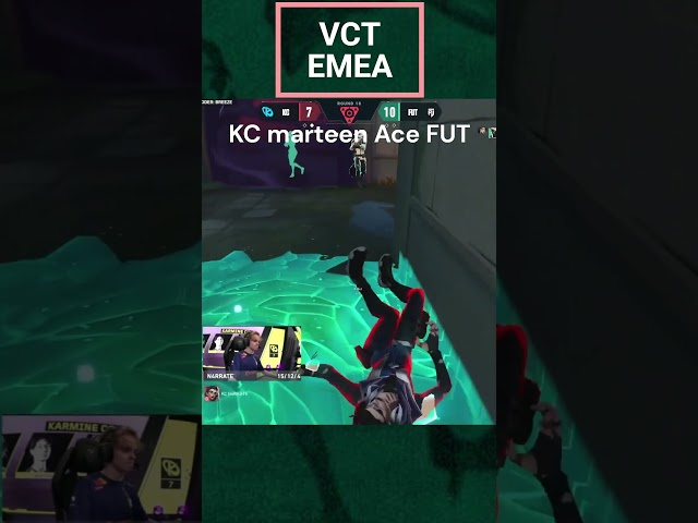 KC vs FUT VCT EMEA  #valorant #valorantclips #vct #karminecorp #fut