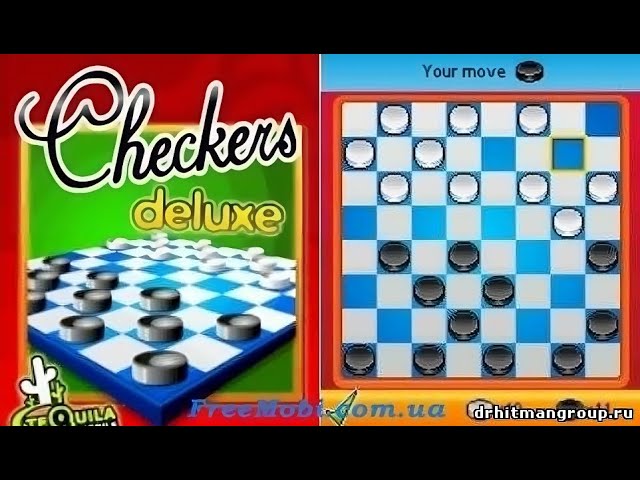 Checkers Deluxe JAVA GAME (Tequila Mobile 2007)