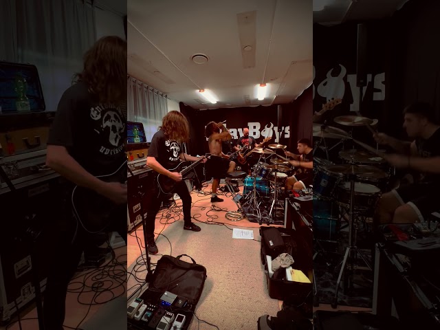 Rehearsal video for the German tour. #metal #nightrage