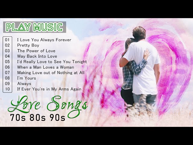 Most Old Beautiful Love Songs 70's 80's 90's 💖 Best Romantic Love Songs Of 80's and 90's Playlist
