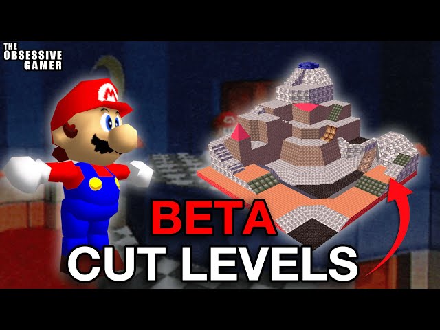 Cut and Altered Maps of Super Mario 64 | Cut Content