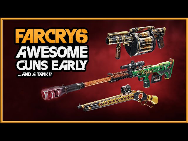 Far Cry 6 | ADVANCED GUN GUIDE - Powerful Weapons Early!