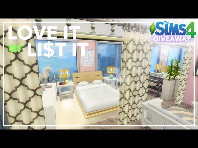 LOVE IT or LIST IT: 1310 21 Chic St ~ Sims 4 Renovation (Base Game + City Living)