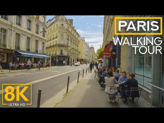 Exploring Cities of France in 8K - City Walk in PARIS - A Global Center for Art, Fashion and Culture