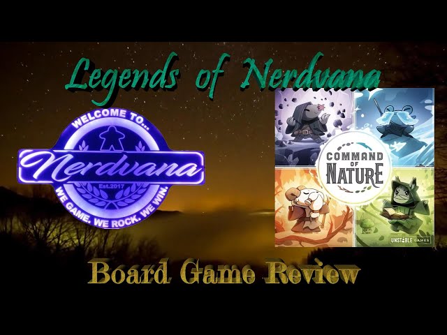Command of Nature Exclusive Edition Board Game Review