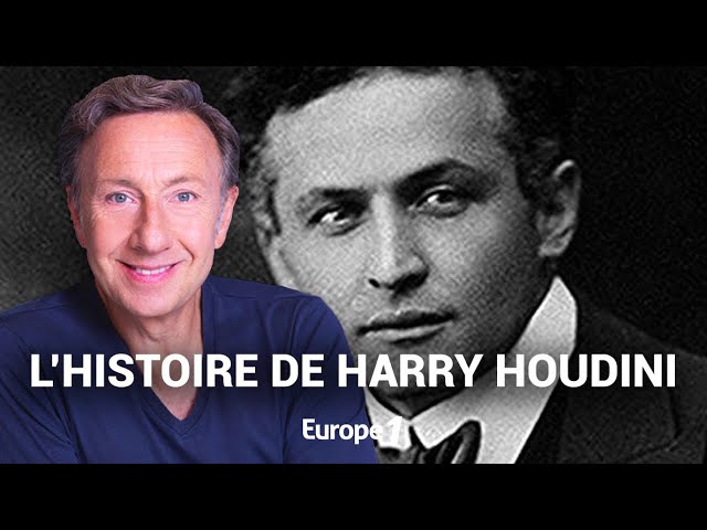 La véritable histoire de Harry Houdini, le roi des évasions racontée par Stéphane Bern