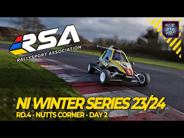 RSA NI Winter Series 23/24 - Rd4 - Nutts Corner - Day 2 : X-Karts, MX5's & Mini Cup