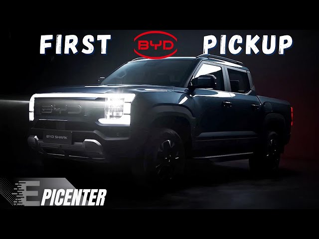 BYD SHARK - THE FIRST BYD PLUG-IN HYBRID PICKUP TRUCK