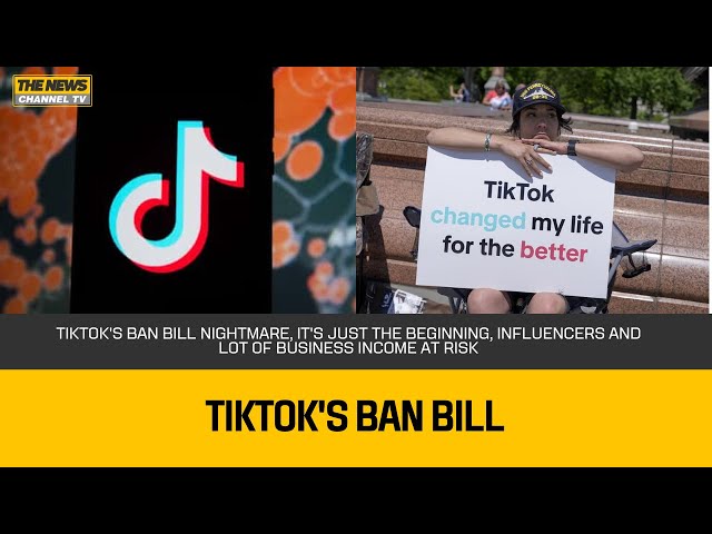 TikTok's ban bill nightmare, it's just the beginning, influencers and lot of business income at risk