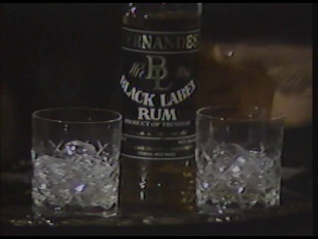Fernandes Black Label Rum - Carmen Jones - Lonsdale (1984)