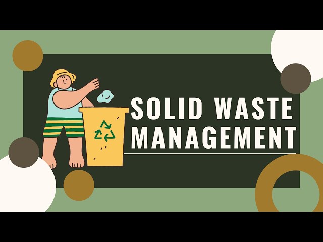 Solid Waste Management|| Categories of Waste|| Sources of Solid Waste||