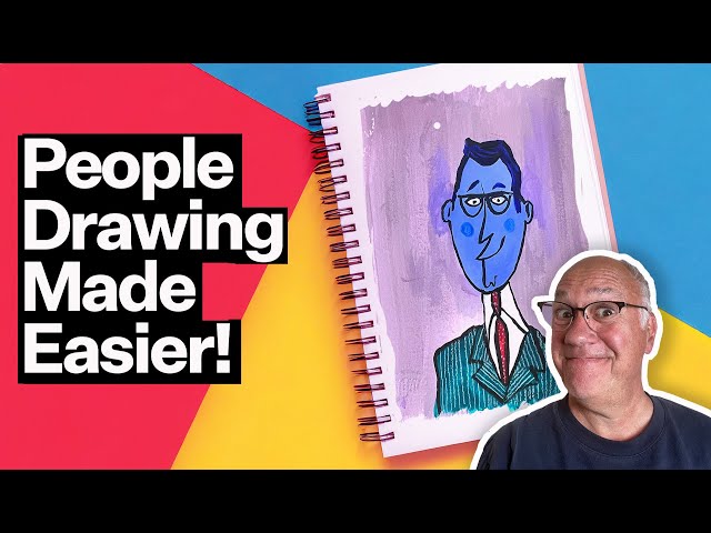 Try this easy, fun way to draw people.