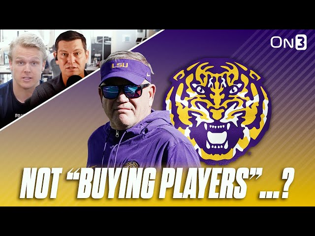LSU Tigers Head Coach Brian Kelly NOT "Buying Players" | Good Or Bad Move? | Andy Staples Joins!