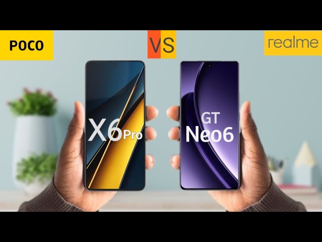 Xiaomi Poco X6 Pro VS Realme GT Neo6 🔥 Full Comparison #3RTech_Ind