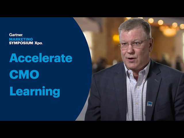 How Gartner Equips CMOs To Lead With Actionable Insights l Gartner Marketing Symposium/Xpo