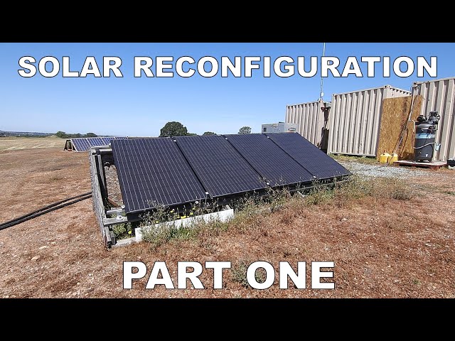 Off Grid: Solar Panel Reconfiguration Pt. 1
