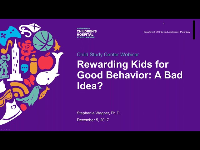Rewarding Kids for Good Behavior: A Bad Idea?