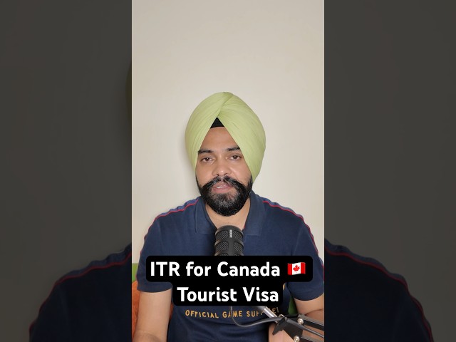 ITR Requirements For Canada 🇨🇦 Visa