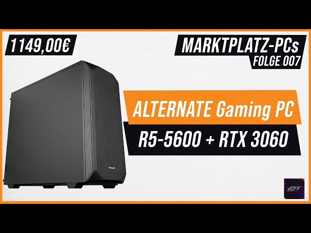 Guter Gaming PC von ALTERNATE? 🤔 | Marktplatz-PCs #006 | ALTERNATE GAMING PC Ryzen 5 5600 + RTX 3060